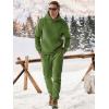 imageJMIERR Mens 2 Piece Outfits Hoodie Sweatshirt Tracksuit ampamp Joggers Sweatpants Sweatsuit SetAvocado Green