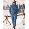 imageJMIERR Mens 2 Piece Outfits Hoodie Sweatshirt Tracksuit ampamp Joggers Sweatpants Sweatsuit SetSky Blue