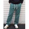 imageJMIERR Mens Corduroy Pants Casual Baggy Pants Wide Leg Loose Fit Joggers Sweatpants Elastic Waist Drawstring with PocketsBlue