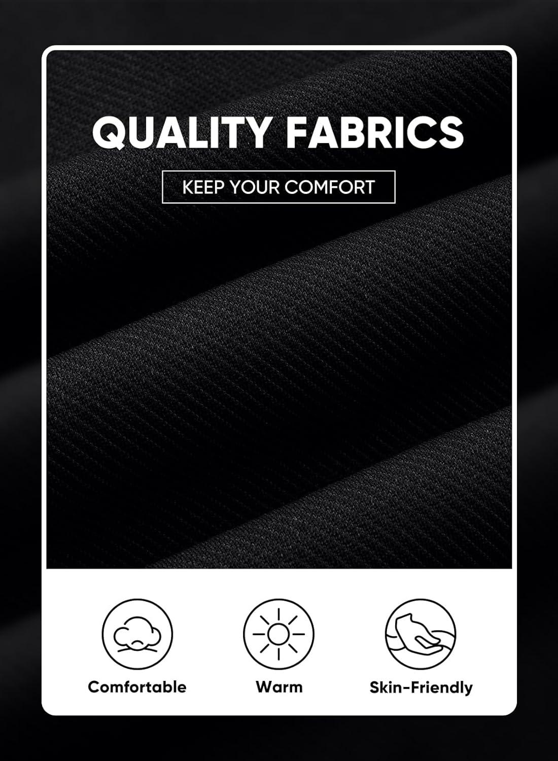 imageJMIERR Mens Sweatsuit Tracksuit 2 Piece Set Full Zip Casual Jogging Suits with Jogger Jackets and Pants Warm Up OutfitsBlack