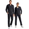 imageJMIERR Mens Sweatsuit Tracksuit 2 Piece Set Full Zip Casual Jogging Suits with Jogger Jackets and Pants Warm Up OutfitsDark Grey