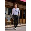 imageJMIERR Mens Casual Baggy Cargo Pants Stretch Sweatpants Loose Fit Drawstring Hiking Workout Joggers with Multi PocketsBlack