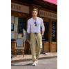 imageJMIERR Mens Casual Baggy Cargo Pants Stretch Sweatpants Loose Fit Drawstring Hiking Workout Joggers with Multi PocketsCamel