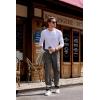 imageJMIERR Mens Casual Baggy Cargo Pants Stretch Sweatpants Loose Fit Drawstring Hiking Workout Joggers with Multi PocketsCarbon Grey