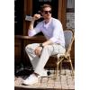 imageJMIERR Mens Casual Baggy Cargo Pants Stretch Sweatpants Loose Fit Drawstring Hiking Workout Joggers with Multi PocketsGray