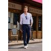 imageJMIERR Mens Casual Baggy Cargo Pants Stretch Sweatpants Loose Fit Drawstring Hiking Workout Joggers with Multi PocketsNavy Blue