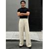 imageJMIERR Mens Baggy Casual Dress Pants Pleated Old Money Wide Leg Pants Loose Relaxed Fit TrousersApricot