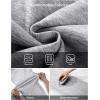 imageJMIERR Mens Baggy Sweatpants Wide Leg Elastic Waist Drawstring Pants Y2K Loose Lounge Joggers with PocketsLight Grey