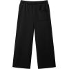 imageJMIERR Mens Casual Baggy Pants Wide Leg Lounge Travel Pants with PocketsBlack