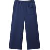 imageJMIERR Mens Casual Baggy Pants Wide Leg Lounge Travel Pants with PocketsBlue