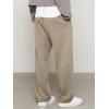 imageJMIERR Mens Casual Baggy Pants Wide Leg Lounge Travel Pants with PocketsSimply Taupe