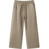 imageJMIERR Mens Casual Baggy Pants Wide Leg Lounge Travel Pants with PocketsSimply Taupe