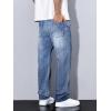 imageJMIERR Mens Classic Relaxed Fit Jeans Straight Stretch Casual Baggy Denim PantsAshleigh Blue