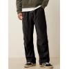 imageJMIERR Mens Fashion Baggy Pants Parachute Pants Casual Wide Leg Y2K Lightweight Joggers Deep Pockets Side SeamA1 Black