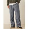 imageJMIERR Mens Fashion Baggy Pants Parachute Pants Casual Wide Leg Y2K Lightweight Joggers Deep Pockets Side SeamA2 Grey