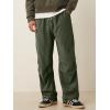 imageJMIERR Mens Fashion Baggy Pants Parachute Pants Casual Wide Leg Y2K Lightweight Joggers Deep Pockets Side SeamMoss Green