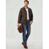 imageJMIERR Mens Stretch Jeans Boot Cut Western Retro Cowboy Straight Leg Denim PantsNavy Blue
