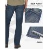 imageJMIERR Mens Stretch Jeans Boot Cut Western Retro Cowboy Straight Leg Denim PantsNavy Blue