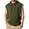 imageJMIERR Mens Drawstring Hooded Shirts  Casual Loose Fit Cotton Hoodies Tee Shirt for Daily WearGreen