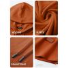 image:imageJMIERR Mens Fashion Hoodies Fleece Long Sleeve Athletic Sweatshirt Pullover T ShirtsChestnut