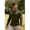 image:imageJMIERR Mens Fashion Hoodies Fleece Long Sleeve Athletic Sweatshirt Pullover T ShirtsMoss Green