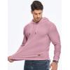 image:imageJMIERR Mens Fashion Hoodies Fleece Long Sleeve Athletic Sweatshirt Pullover T ShirtsPink