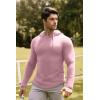 image:imageJMIERR Mens Fashion Hoodies Fleece Long Sleeve Athletic Sweatshirt Pullover T ShirtsPink