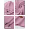 image:imageJMIERR Mens Fashion Hoodies Fleece Long Sleeve Athletic Sweatshirt Pullover T ShirtsPink
