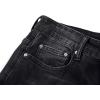 image:imageJMIERR Mens Skinny Denim Shorts Casual Comfy Slim Fit Jean ShortsBlack
