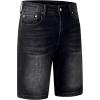 image:imageJMIERR Mens Skinny Denim Shorts Casual Comfy Slim Fit Jean ShortsBlack
