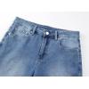 image:imageJMIERR Mens Skinny Denim Shorts Casual Comfy Slim Fit Jean ShortsBlue 1