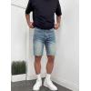 image:imageJMIERR Mens Skinny Denim Shorts Casual Comfy Slim Fit Jean ShortsBlue 2
