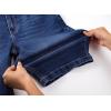 image:imageJMIERR Mens Skinny Denim Shorts Casual Comfy Slim Fit Jean ShortsDark Blue