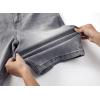 image:imageJMIERR Mens Skinny Denim Shorts Casual Comfy Slim Fit Jean ShortsGrey