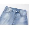 image:imageJMIERR Mens Skinny Denim Shorts Casual Comfy Slim Fit Jean ShortsLight Blue