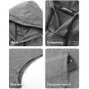 image:imageJMIERR Mens 2026 Vintage Washed Sleeveless Hoodie Tank Top Cotton Muscle Workout Gym Streetwear ShirtGrey