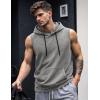image:imageJMIERR Mens 2026 Vintage Washed Sleeveless Hoodie Tank Top Cotton Muscle Workout Gym Streetwear ShirtGrey
