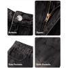 image:imageJMIERR Mens ALine Baggy Jeans Shorts Wide Leg Casual Loose Fit Y2K Streetwear Denim ShortsCarbon Grey