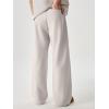 image:imageJMIERR Mens Baggy Casual Dress Pants Lightweight Pleated Old Money Wide Leg Pants Loose Relaxed Fit TrousersGrey Beige
