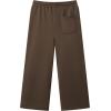 image:imageJMIERR Mens Casual Baggy Pants Lightweight Wide Leg Lounge Travel Pants Streetwear with PocketsBrown