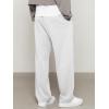 image:imageJMIERR Mens Casual Baggy Pants Lightweight Wide Leg Lounge Travel Pants Streetwear with PocketsLight Grey 2