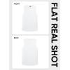 image:imageJMIERR Sleeveless Tank Tops Workout Muscle Gym Ribbed Shirt Athletic Bodybuilding T Shirts1b White