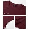 image:imageJMIERR Sleeveless Tank Tops Workout Muscle Gym Ribbed Shirt Athletic Bodybuilding T ShirtsBurgundy
