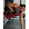 image:imageJMIERR Sleeveless Tank Tops Workout Muscle Gym Ribbed Shirt Athletic Bodybuilding T ShirtsBurgundy