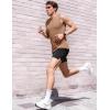 image:imageJMIERR Sleeveless Tank Tops Workout Muscle Gym Ribbed Shirt Athletic Bodybuilding T ShirtsCamel