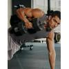 image:imageJMIERR Sleeveless Tank Tops Workout Muscle Gym Ribbed Shirt Athletic Bodybuilding T ShirtsDark Grey