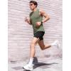 image:imageJMIERR Sleeveless Tank Tops Workout Muscle Gym Ribbed Shirt Athletic Bodybuilding T ShirtsFour Leaf Clover