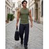 image:imageJMIERR Sleeveless Tank Tops Workout Muscle Gym Ribbed Shirt Athletic Bodybuilding T ShirtsFour Leaf Clover