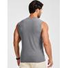image:imageJMIERR Sleeveless Tank Tops Workout Muscle Gym Ribbed Shirt Athletic Bodybuilding T ShirtsLight Grey