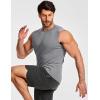 image:imageJMIERR Sleeveless Tank Tops Workout Muscle Gym Ribbed Shirt Athletic Bodybuilding T ShirtsLight Grey